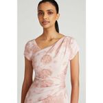 Theia Angela‎ Cocktail Dress Size 4 Pink Photo 2