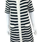 Sanctuary NWT Black Striped Sweater Dress Size M Photo 0