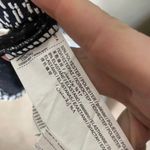 Mango SZ L black and white textured bodycon dress Photo 2