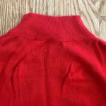 Pendleton  Red Mock Neck Cotton Sweater Womens Small Petite Photo 10