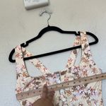 House Of CB  'Alba' Honeyflower Priint Gathered Cotton Midi Dress‎ NWOT Photo 5