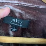 Privy  Velvet Jacket size medium Photo 3