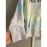 Independent trading CO. 𝅺Tie dye‎ unisex sweatshirt, Small Yellow Photo 2