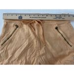 American Eagle  Linen Blend Peach Orange Light Weight Cargo Baggy Wide-Leg Pant 6 Photo 7