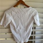 Sandro  Serena Ribbed-Knit Detail Top Photo 6