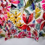 RipSkirt Hawaii Womens Medium Lotta Leg White Wildflower Watercolor Polyester Photo 3