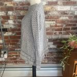 eight eight eight  Gray Chevron Knit Sweater Size S Photo 3