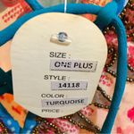 Shoreline GORGEOUS SHEER JEWLED LACE UP V ROUND TOP Photo 7