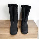 Totes Women's Boots Size 9M Quilted Upper Black Winter Boots with Fur Trim Photo 5