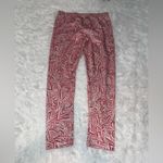 Modern Lux  candy cane Christmas Santa leggings pants woman’s size XL Photo 2