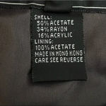 Carmen Marc Valvo Beaded Pencil Skirt Grey textured high waisted Luxury Size 4 Photo 7