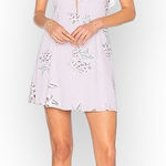 Show Me Your Mumu  Women Delilah Floral Purple Low Back Sleeveless Ruffle Dress S Photo 0