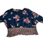 Gypsies & Moondust  floral blouse size xl Photo 1