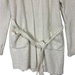 SKIMS  Fuzzy Cozy Knit Robe Collar Belted Cream Bone Plus Size 2X / 3X Warm Comfy Photo 2