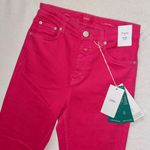 Anthropologie NWT CLOSED Denim Brand Hi Sun Jean in Raspberry Pink size 24 Photo 6