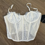 White Fox Boutique  Feel The Passion Lace Bustier Photo 0