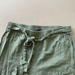 Ambiance Apparel Linen Tie Waist Pants Photo 6