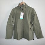 Marmot  Womens Alsek Jacket Size Large Sage Green Soft Shell Outdoor Coat Photo 10