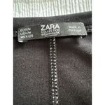 ZARA  Collection Little Black Dress Women's Medium Straight Knee Length V Neck Photo 1