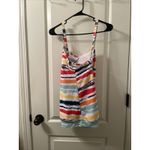 Women's Colorful Swim Tankini Top Criss Cross Strap Padded Cups Size XL Photo 11