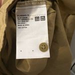 Uniqlo  Cotton Tiered 3/4-Sleeve Mini Dress khaki green Photo 7