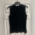 Madewell 💕 2 For $10  100% Cotton Black Basic Tank Size Small Photo 3