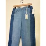 Good American  Good Boy Jeans Size 2 Indigo279 Colorblock Denim‎ High Rise Photo 1