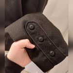 Maurice's Black Lace Floral Faux Button Up Blazer Photo 5