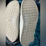 J.Crew  Shoes Size 9 Womens White Sneakers Leather Leopard Calf Hair Photo 3