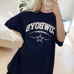 NFL Unisex Dallas Cowboys Navy Graphic Tee Size XL Photo 0