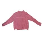 Jones New York Jones‎ New York Pink Gingham Plaid Roll Tab Sleeve Tie Front Blouse Top - L Photo 3