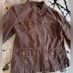⚠️SOLD⚠️Brown denim jacket Brown Size M Photo 3