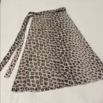 Joie  Animal Print A-Line Skirt Photo 2