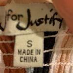 J for Justify  Wide Leg Stripped Jumpsuit Photo 4