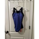 Baleaf Swimwear Women's Size 34 Racerback Athletic One Piece Swimsuit Blue Black Photo 3