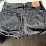 Levi's  Black Denim 501 Shorts Photo 1