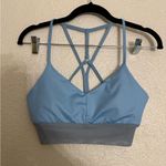 Alo Yoga | BLUE SKIES Lavish Longline Scoop-Neck Bralette SPORTS BRA SIZE SMALL Photo 2