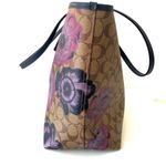 Coach  City Tote In Signature Canvas With Kaffe Fassett Print Photo 3