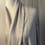 Eileen Fisher Open Front Organic cotton Cardigan Oatmeal Sz M Photo 4