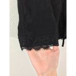 Hollister  black casual lace hem slip on shorts Photo 4