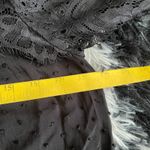 Black Lace Trim Top, Goth Whimsigoth Indie Sleaze Victorian Medium‎ Photo 5