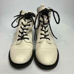 Bare traps Amysue white combat boots zip up women’s‎ size 7.5 punk casual Photo 2