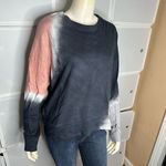 Anthropologie Sundry Terry Oversize Sweatshirt in Terracotta & Charcoal Size 1/S Photo 7