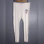 SKIMS Soft Lounge Rib Leggings Team USA White in size XLarge Photo 1