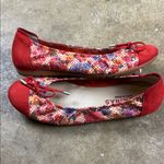 Sabrinas Red and Multicolor Floral Ballet Flats
Size: 38 (7.5 Photo 2