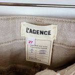 L'Agence NWT High Line Distressed Cropped Skinny in Biscuit Destruct Size 27 Photo 8