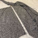 Anthropologie Eri + Ali Naples Off The Shoulder Knit Tunic in Gray Black NWT Ext Photo 1