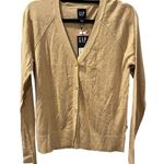 Gap NWT Tan Knit Cardigan Sweater Women’s Size Small Lightweight Business Casual Photo 0