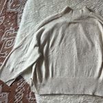 Loft Flecked Mock Neck Poncho Sweater Photo 1