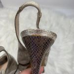 Nicholas Kirkwood Gold Peep Toe Platform Pumps Photo 7